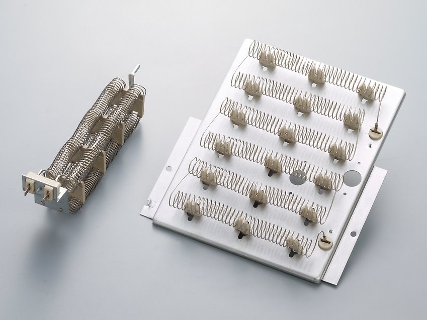 Steel grid resistor