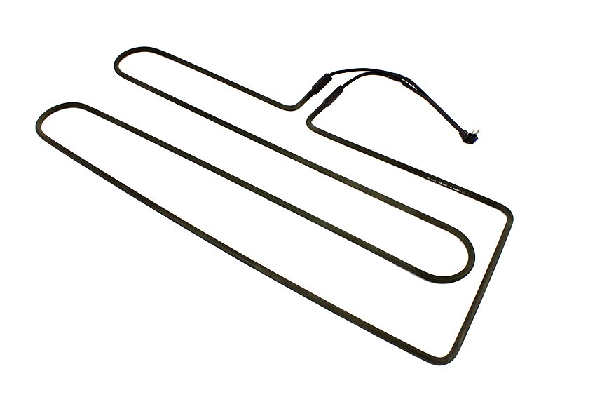 Tubular air heating elements